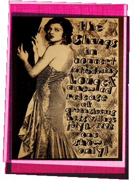 SHA2-The Shangs live performance flyer (Size: 10" x 15")