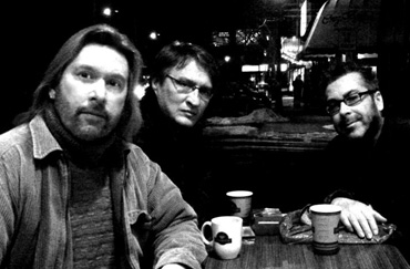 Founding members of Simply Saucer (David Byers,Dr.Paul Colilli,Edgar Breau) reunite on February 22, 2008
