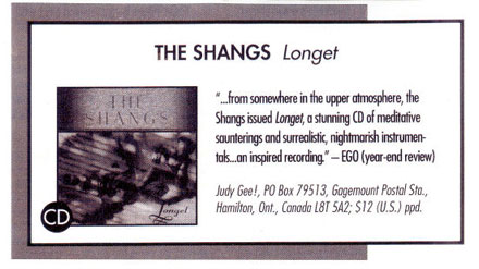 American advertisment for 'Longet' CD release